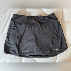File Black Tennis/Golf Skort